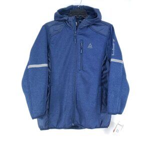 Reebok Lightweight Fleece Lined Jacket Youth Size Large 14/16 Blue